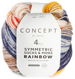 Rainbow Symmetric Sock & More