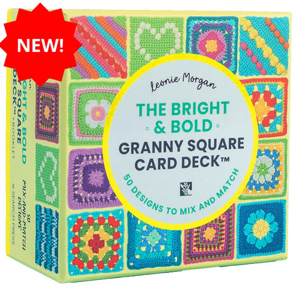 The Bright and Bold Granny Square Card Deck
