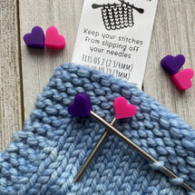 Pink / Purple Mini Hearts (6pc)