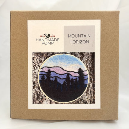 Mountain Horizon Fibre Painting Kit