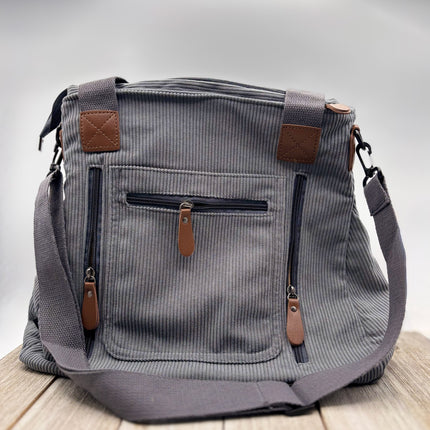 Large Corduroy Project Bag