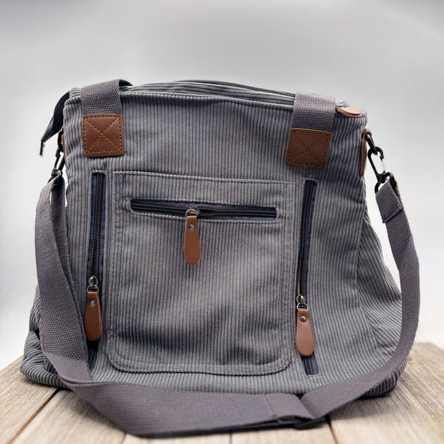 Large Corduroy Project Bag