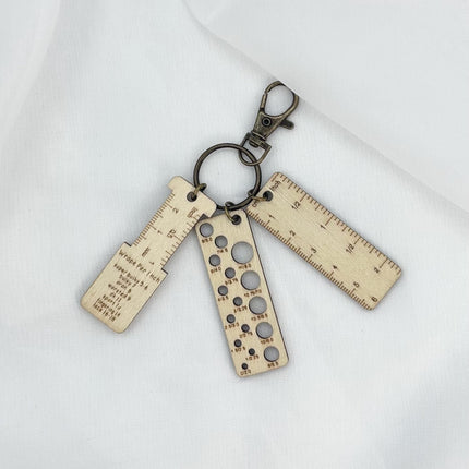 Wooden Ruler & Gauge