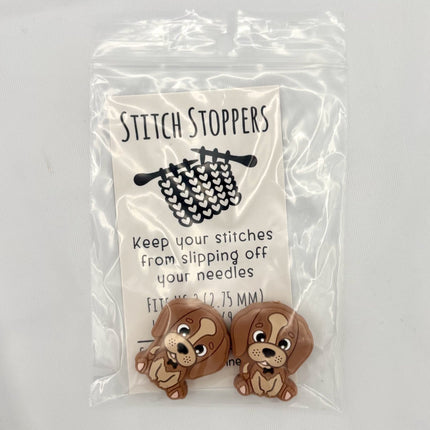 Fox and Pine Stitch Stoppers