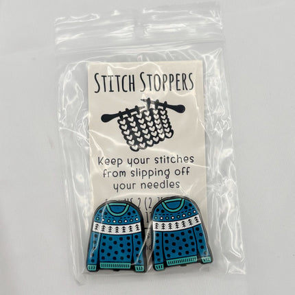 Fox and Pine Stitch Stoppers