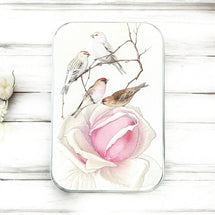 Vintage Rose and Birds