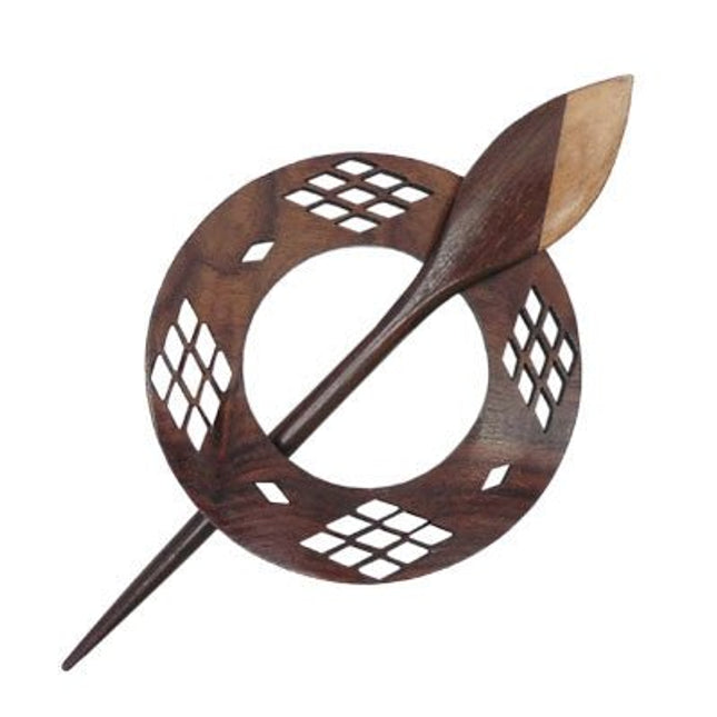 Acacia Shawl Pin - A Twist of Yarn