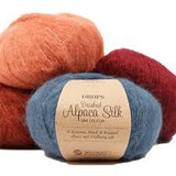 Brushed Alpaca Silk - A Twist of Yarn