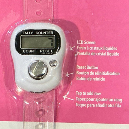 Digital Row Counter - A Twist of Yarn