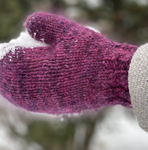 Easy Magic Loop Mitten Pattern - A Twist of Yarn