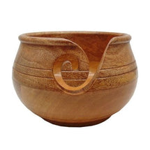 Mango Wood Yarn Bowl