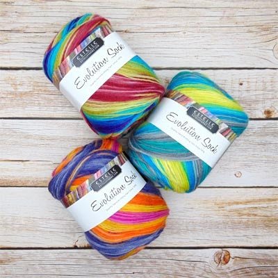 Evolution Sock - A Twist of Yarn