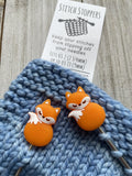 Fox and Pine Point Protectors - A Twist of Yarn