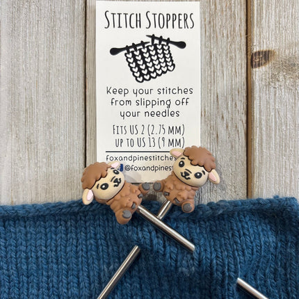 Fox and Pine Point Protectors - A Twist of Yarn