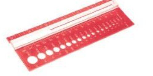 Gauge Ruler - A Twist of Yarn