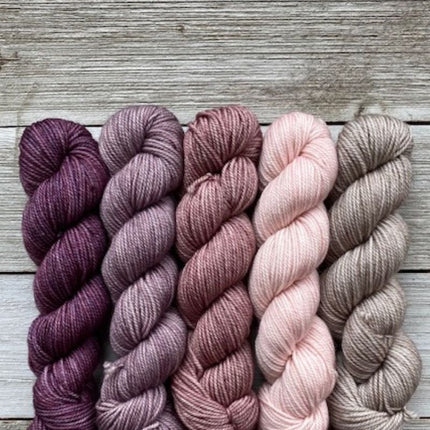 Gradient Shawl Kit (Small) Cashmere Sock - A Twist of Yarn