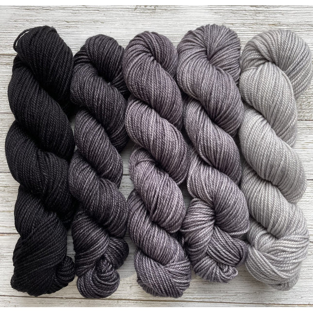 Gradient Shawl Kit (Small) Cashmere Sock - A Twist of Yarn