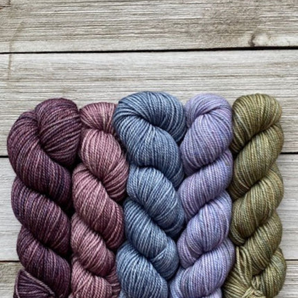 Gradient Shawl Kit (Small) Cashmere Sock - A Twist of Yarn