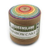 Rainbow Cake - A Twist of Yarn