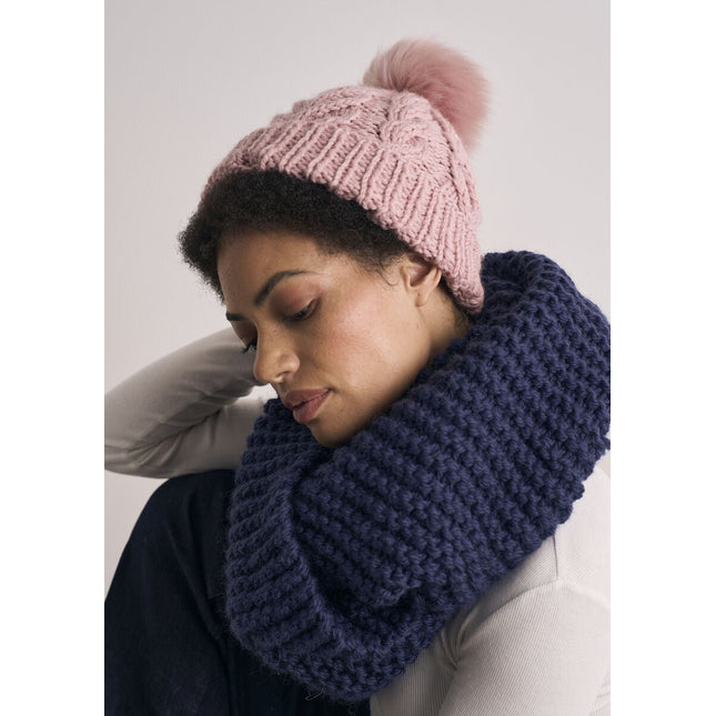 Thorpeness + Lowestoft Hat and Snood Pattern - A Twist of Yarn