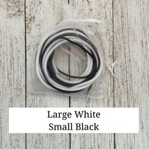 White (L) / Black (S)